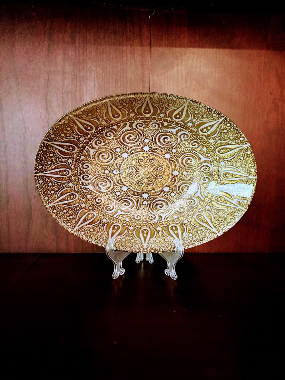Turkish Topkapi Art Glass Bowl